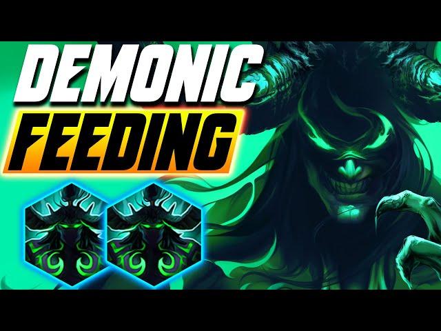 Full METAMORPHOSIS Illidan Build - DEMONIC FEEDING! - HotS - Grubby