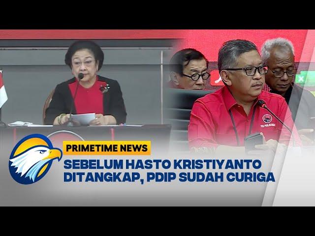 Megawati Meradang Bila Hasto Ditangkap - [Primetime News]