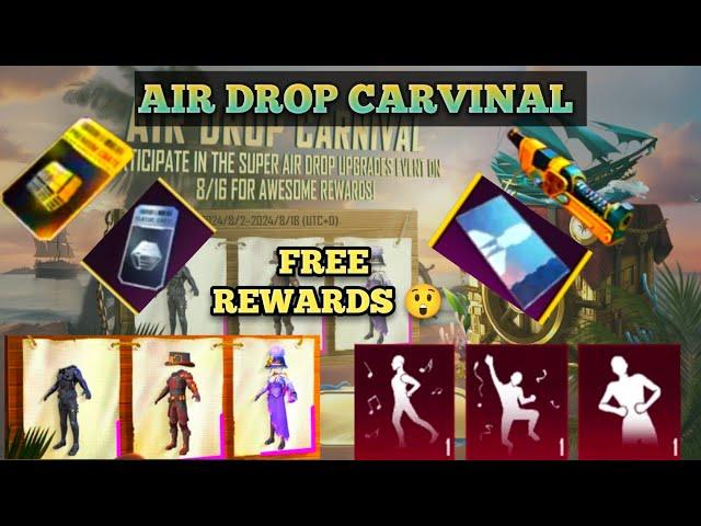 Air Drop Carvinal event overview | how to get / use air Drop Coins | how to increase air Drop level