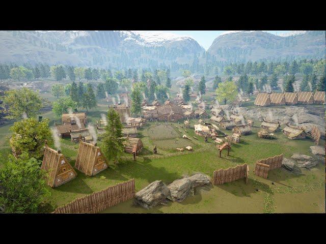 Land of the Vikings | Promising Viking Survival City Builder with Defenses & Viking Raids