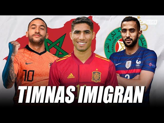 Kisah Pemain Imigran Di Timnas Maroko