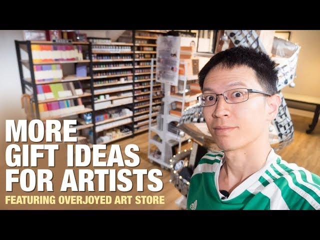 More Gift Ideas for Artists (Overjoyed Art Store) + GIVEAWAY