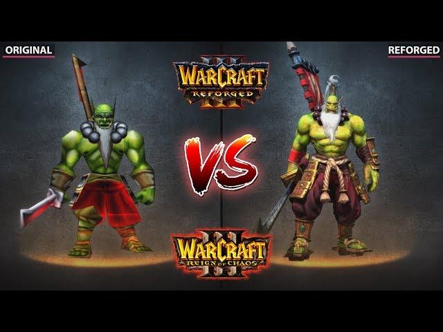 Warcraft 3 – Original vs. Reforged vs. Dota 2 Trailer & Gameplay Graphics Comparison