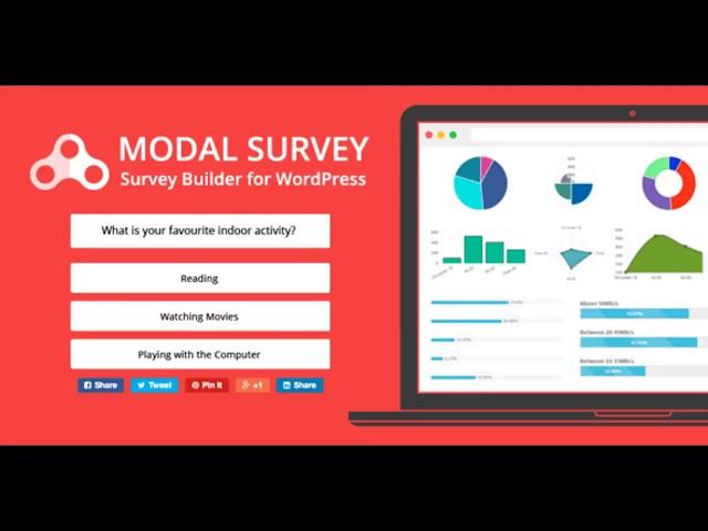 Modal Survey v1.9.9.1 WordPress Plugin