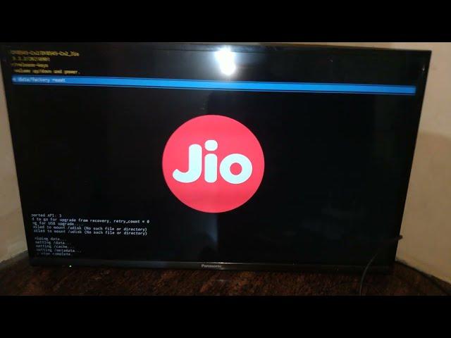 How to Reset the Jio Fiber Set Top Box? Fix the error in Jio 4k Set top box | Jio 4k STB Error Fixed