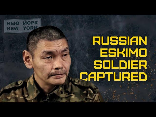 Azov Brigade interviews Eskimo soldier of russian army | POW of indigenous ethnicity