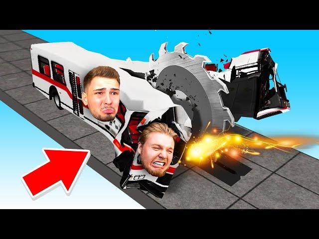 den BUS hat es ERWISCHT ... (BeamNG Drive vs @Brox)