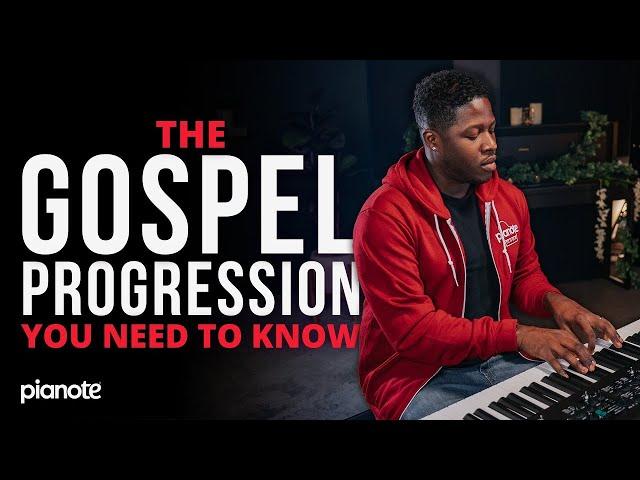 The Gospel Piano Progression You Need To Know!  (Beginner Lesson)