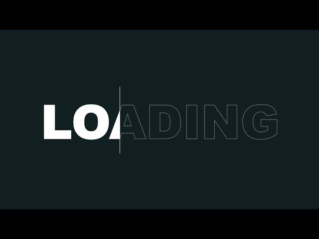 CSS3 - Creative Loading Text Animation | Animated TEXT Tutorial in CSS 3 | WebkitCoding