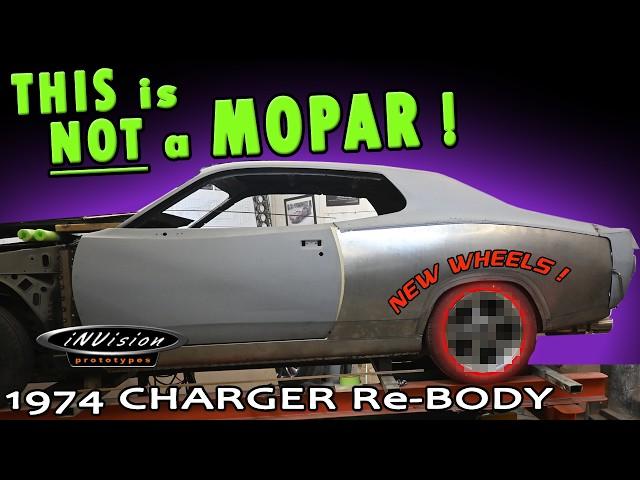 Hand Made MOPAR Quarter Panels Dialed In on the AWD 1974 Charger Build - Part 2