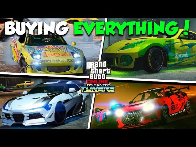 $20,000,000 LOS SANTOS TUNERS SPENDING SPREE! GTA Online