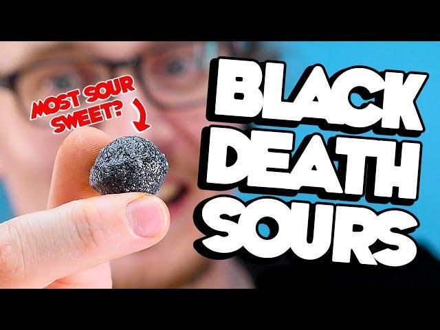 World's Most Sour Candy? | Black Death Mega Sours | LOOTd Taste Test