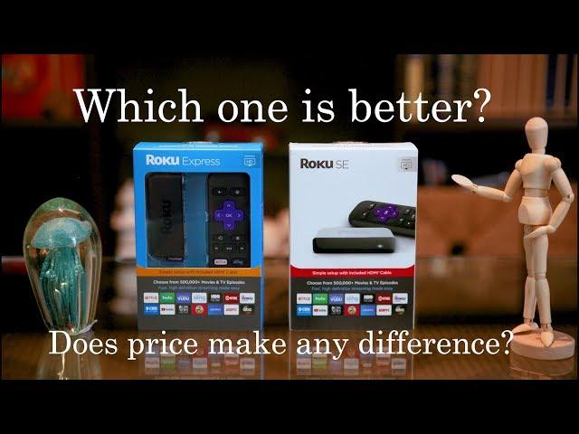 Roku SE (Walmart Edition) vs Roku Express [2018]