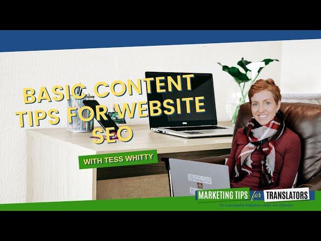 SEO Content Writing Tips | Basic Content Tips for Website SEO