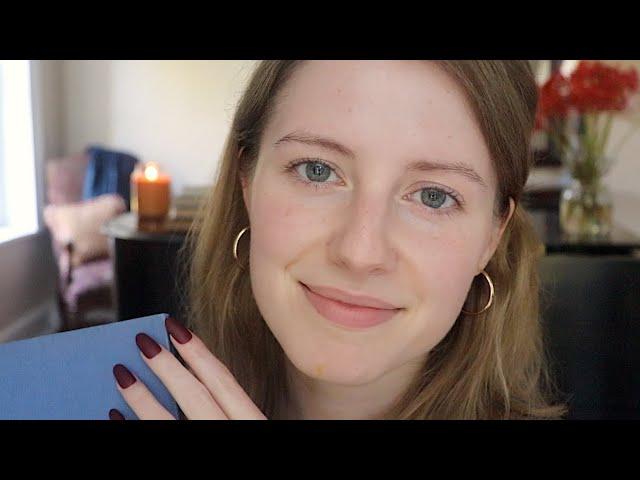 ASMR Long Nail Tapping & Scratching  Cozy Fall Books