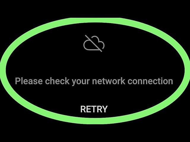 Fix Please Check Your Network Connection Problem | Retry | YouTube Music