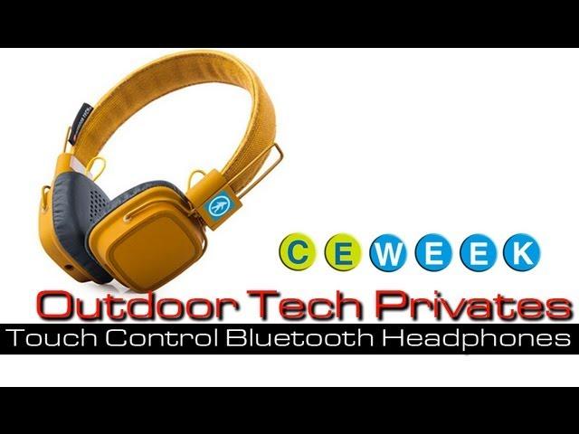 Outdoor Tech "Privates" Touch Control Wireless Headphones (CE Week)