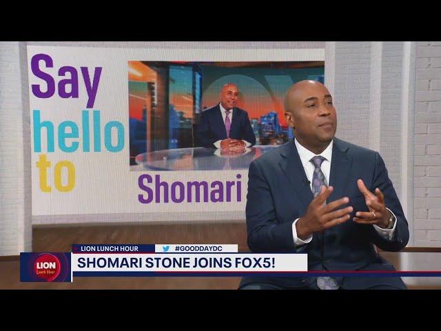 Shomari Stone talks joining FOX 5 DC!