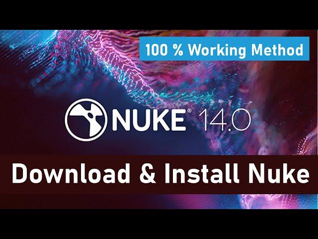 How To Install The Foundry Nuke 14 In Easy Way || 100% WORKING installation tutorial || 2022