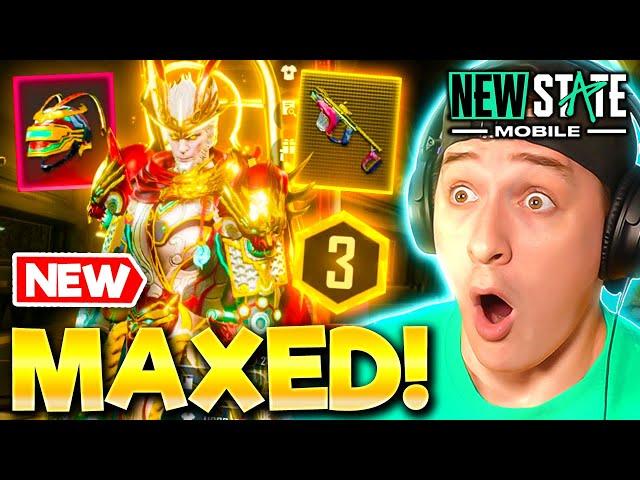 INSANE LUCK!!! MAXED WUKONG X-SUIT - NEW STATE MOBILE