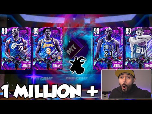 I Pulled a New Record Amount of ENDGAMES for Endgame Lebron James and Kobe Bryant! NBA 2K23 MyTeam