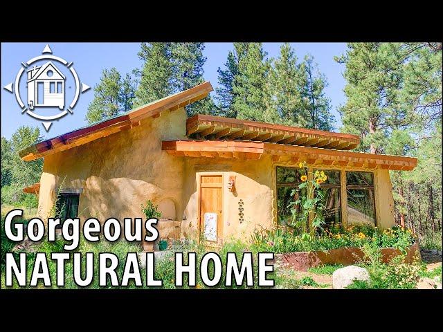 Family’s Magical COB HOUSE made w/ Earth, Sand & Straw!