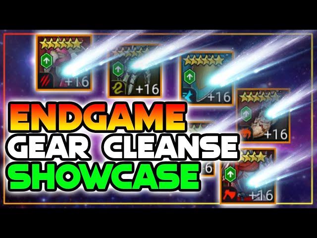 FULL LATE GAME GEAR CLEANSE | RAID Shadow Legends