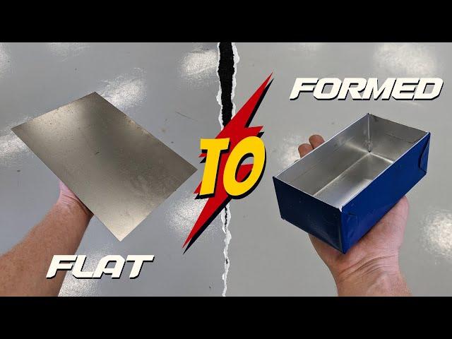 How To Make a Sheet Metal Box - Shop Class Project