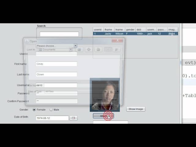 Lesson 40:  View and Insert image Java, Netbeans, MySQL part 3