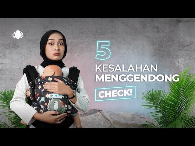 5 Kesalahan Menggendong Bayi