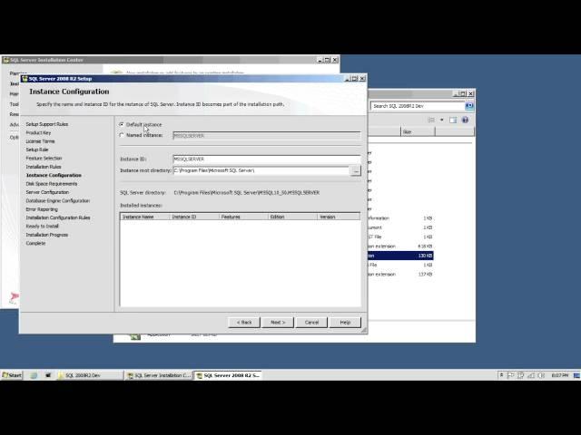 SQL Server 2008 R2 - Installation step by step