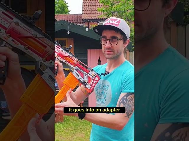 This NERF GUN has a mystery button | X-Shot Skins Pro Series Longshot