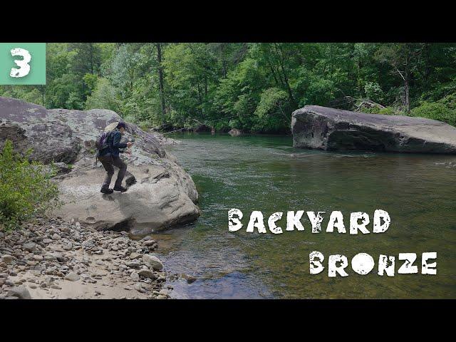 Fly Fishing CRYSTAL CLEAR Creeks in Alabama | BACKYARD BRONZE Ep. 3