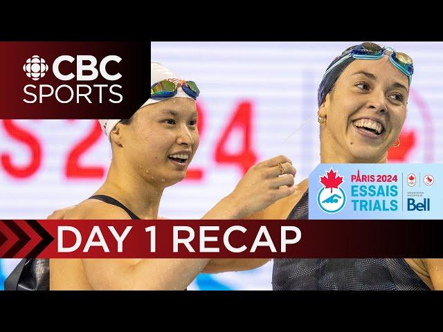 Olympic chances improved and world records set on 1st day at Canadian swim trials | CBC Sports