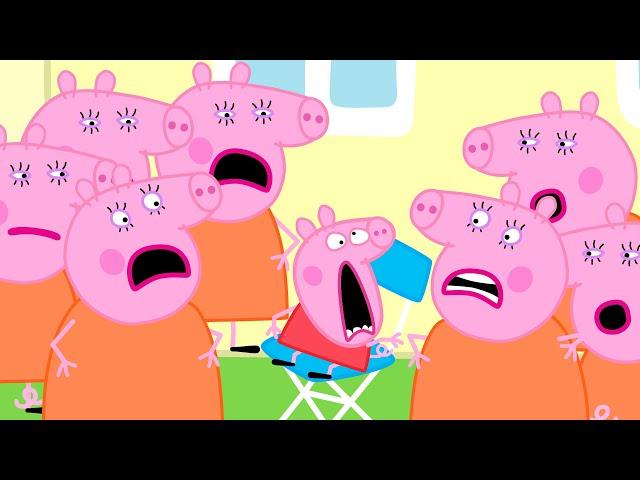 Cloning Machine 10001 Mommy  - Peppa Funny Animation