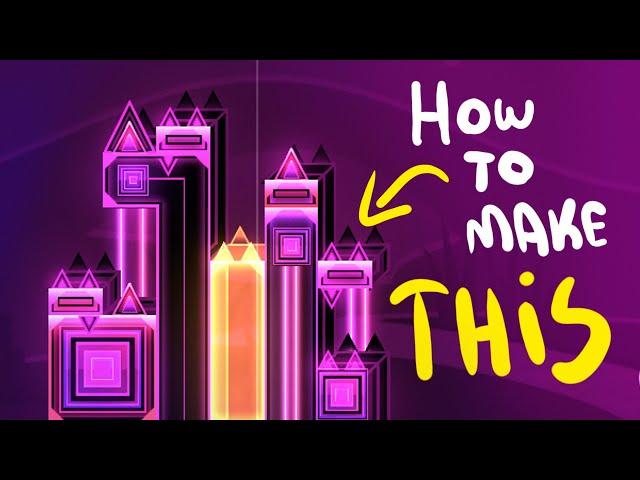 HOW TO MAKE A GOOD BLOCK DESIGN ON GEOMETRY DASH - TUTORIAL