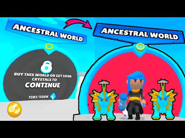 Toonster crossing world open ancestral world// Ancestral world open new update in 2024