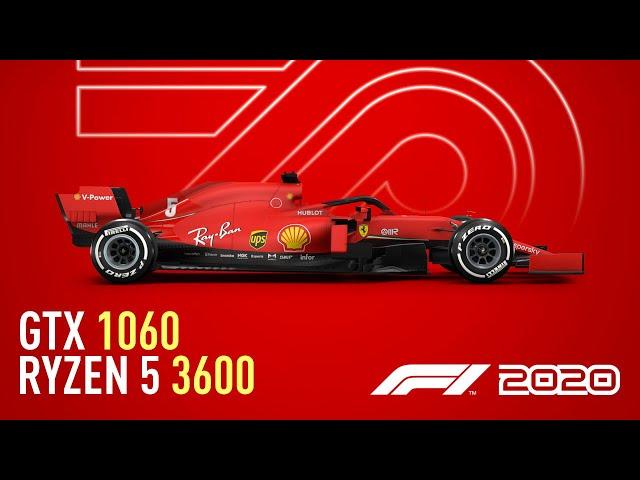 F1 2020 - GTX 1060 | Performance test | 1080p | 1440p