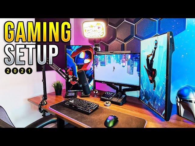 GAMING SETUP & OFFICE TOUR 2021 | Tomographic