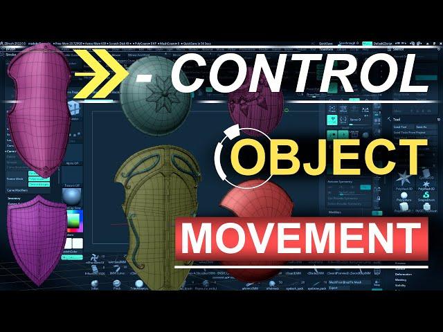 ZBrush - Perfect Object Control (FAST!!)