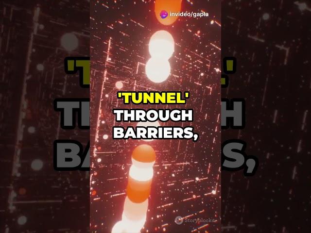 Quantum Tunneling: The Magic of Particles! #space #quantummechanics #spaceanduniverse