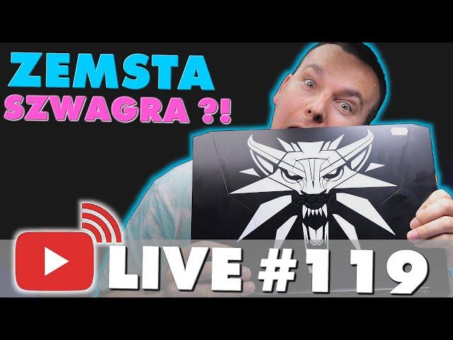 Niedoszły SZWAGIER chyba POPSUŁ Laptopa :P #LIVE 119