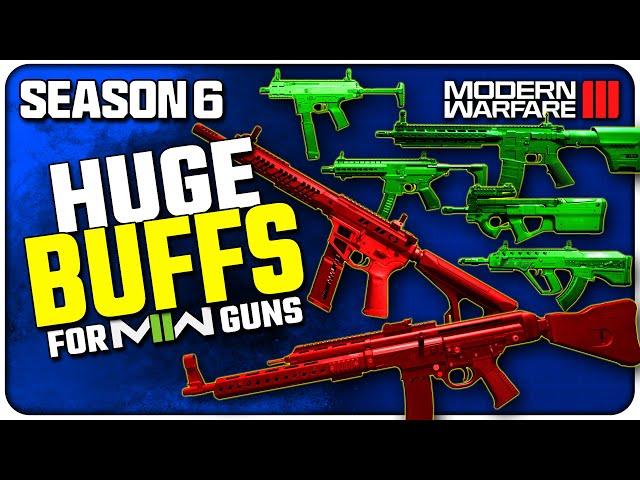 Huge MWII Gun Buffs + Superi 46, STG44, & Static HV Nerfs! | (Season 6 Patch Details)