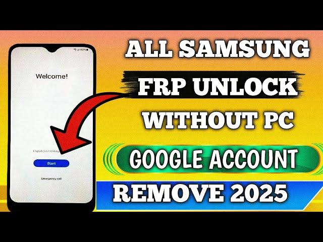 Samsung FRP Bypass New Method 2025 | Samsung Google Account Remove | Samsung FRP Unlock New