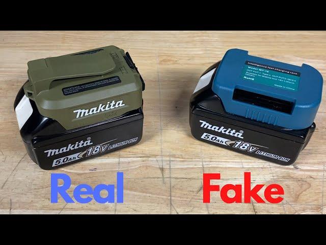 Is the Knockoff Makita USB Battery Power Source just as good as the real one? | ADADP05 Review