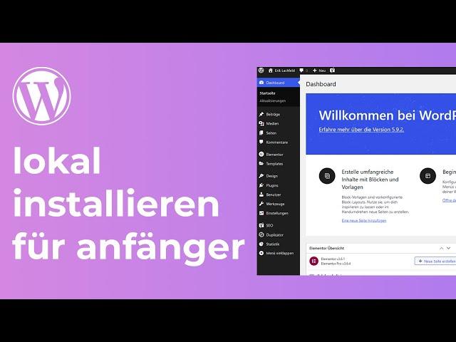 WordPress lokal installieren auf Windows mit XAMPP für Anfänger