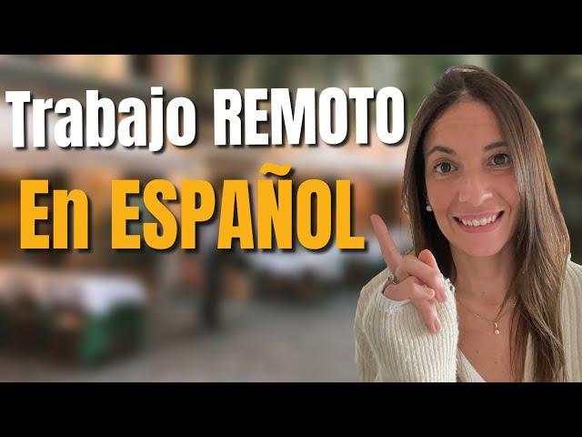  10 páginas para de TRABAJOS REMOTOS | Trabajo Remoto En ESPAÑOL