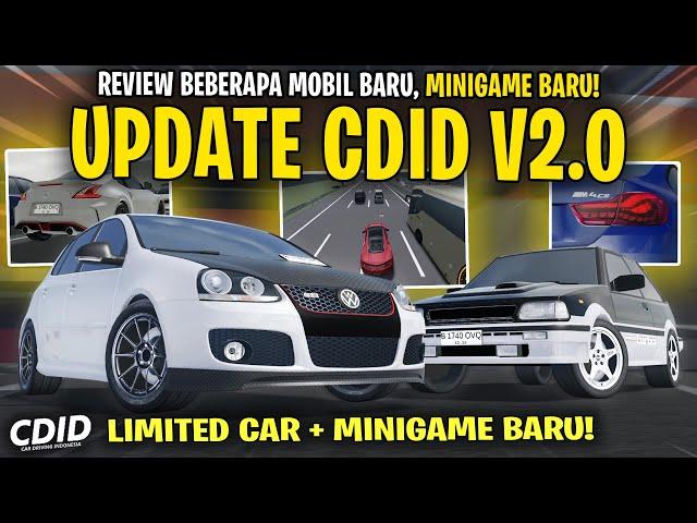 REVIEW BANYAK MOBIL LIMITED UPDATE CDID V2.0 ! TRAFFIC RACE BARU - Car Driving Indonesia New Update