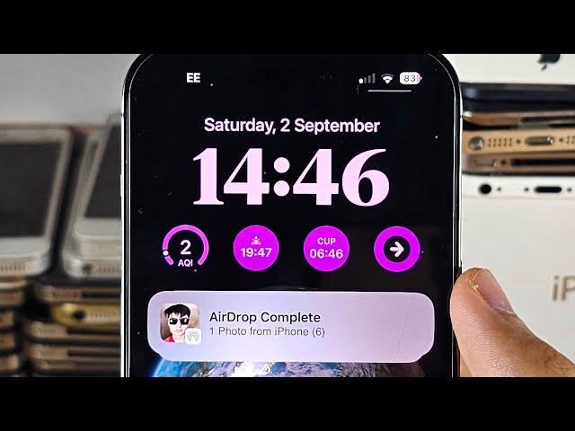 How To Change Time/Clock Font on iPhone iOS 17