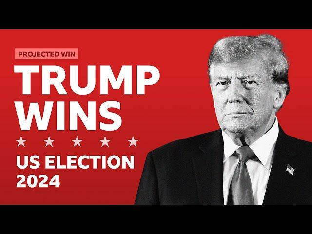 Donald Trump wins US presidential election | BBC News